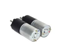 Xuro Micro moteur à engrenage planétaire de précision RK-370, 24mm, DC 3V/3.7V/5V/6V, basse vitesse, couple élevé(A motor)