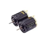 Xuro Micro moteur électrique magnétique puissant RS-365SA-12195, 28 mm, noir, haute vitesse, DC 24 V, 36, 48, for sèche-cheveux et pistolet thermique(A Round Shaft)