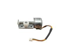 Xuro Micro-moteur pas à pas 15 mm, 2 phases, 4 fils, mini-arbre à vis linéaire, engrenage en plastique à 13 dents, for caméra de sécurité