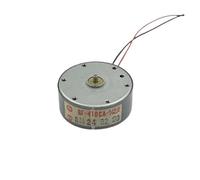 Xuro Moteur solaire à courant continu micro-rond 25 mm RF-410CA DC 1,5 V 2 V 3 V 5900 tr/min 10 mm d'épaisseur, enregistreur audio et lecteur CD