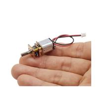 Xuro Petit moteur à engrenages entièrement métallique N10, 10mm x 12mm, arbre D, DC 3V-6V, 3.7V, 5V, vitesse lente, grand couple(B motor)