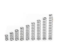 Xuro Ressort de compression micro en acier inoxydable, 0,5 mm, 10 à 20 pièces/lot, 0,5 x 3/4/5/6/7/8/9/10/12 x 10/15/20/25/30/35/40/45/50 mm(40mm,10PCS OD9MM_0.5MM)