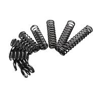 Xuro Ressorts de compression de rappel en acier, 5/3/2 pièces, 2 mm, diamètre extérieur: 10/11/12/13/14/15/16/17/18/19/20/21/22/24/25/30 mm, longueur: 15-100 mm(40mm (5Pcs),10MM_2.0MM)