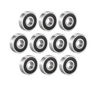 Xuro Roulements à billes à gorge profonde 1/10pcs 623-2RS 624 625RS 626-2RS 627-2RS 628-2RS 629-2RS RS 2RS -2RS Roulements miniatures étanches en caoutchouc(2pcs 629 2RS 9x26x8)