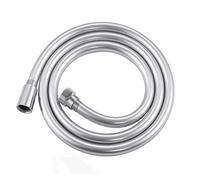 Xuro Tuyau de douche à main en PVC haute pression 1/15/2 m GI/2, interface universelle, flexible et anti-enroulement, accessoires salle bain(6)