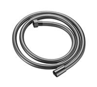 Xuro Tuyau de douche à main en PVC haute pression 1/15/2 m GI/2, interface universelle, flexible et anti-enroulement, accessoires salle bain(Chocolate)