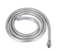 Xuro Tuyau de douche à main en PVC haute pression 1/15/2 m GI/2, interface universelle, flexible et anti-enroulement, accessoires salle bain(4)