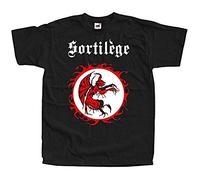 xushi Sortilege 1983 Logo T Shirt Black100% Cotton Black XL