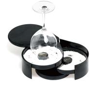 Xusxes Rimmer Cocktail Bordure En Verre à 3 Niveaux Rimmer De Sucre De Sel De Margarita Margarita Salt Rimmer Bar Verre Rimmer Glass Rimmer Convient à l'atmosphère de torréfaction