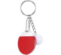 xutao Porte-clés Ping Pong Raquette de Ping Pong Porte-clés Sport Métal Porte-clés pour Femmes Hommes Voiture Sac Téléphone Pendentif Jeu Souvenir, multicolore, F