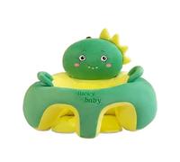 XUTCEKOUYR Chaise Haute for bébé, canapé en Peluche avec Animaux de Dessin animé, Housse Lavable for Le Soutien de la tête et du Dos, siège for bébé(Dinosaur)