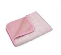 XUTCEKOUYR Ice Silk Cooling Pad for Dogs Summer Self Cooling Mat, Portable Kennel Bed, Non-Slip Breathable Pet Cool Pad Small Medium Cats(Pink,XL 100x70 cm)