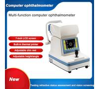 XUTNZA Appareil Mesure Lentille par Ordinateur,réfractomètre Automatique avec Mentonnière Relevable, Rapport Valeur Complet Ou Moyen Imprimable, Test D'évaluation L'état Réfraction Et Dépistage Vue