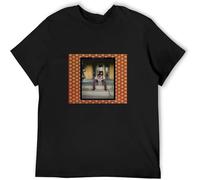 XUTSE Emmylou Harris Elite Hotel Vinyl CD Cover Vintage T Shirt Short Sleeve Funny Top Black M