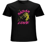 XUTSE Men's FUXIANG Radar Love Un Golden Earring T Shirt Casual Retro Comfortable Vintage Gift Tops Black XL