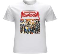 XUTSE Men's Popular Non Phixion The Future is Now American Music Group T Shirt Short Sleeve Tops White XL