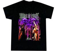 XUTSE Nacht Men's Vintage Rare Cradle of Filth Shortsleeve Tortured Soul Asylum T-Shirt Black M
