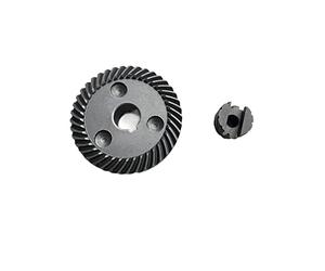 Xuulan Engrenages coniques Ensemble de pignon conique en spirale 60x13.9x19mm couronne 19.5x7x16.2mm pignon meuleuse d'angle engrenage de réparation