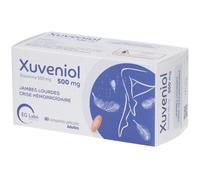 XUVENIOL 500 mg pour jambes lourdes et crises hemorroïdaire- boite 60 comprimés Comprimé(S) pc(s)