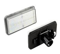XUVODG Lampe Plaque D'immatriculation Éclairage Plaque D'immatriculation Led Canbus 2 Pièces Pour Toyota Pour Land Pour Cruiser 100 200 Prado 120 Reiz 4D Mark X, Lampe Plaque D'immatriculation