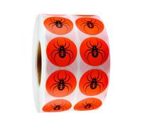 XUWEWI 1000Pcs 1-inch Adhesive Labels, Aiming Target Training Supplies Stickers, Fluorescent Color, Precision Practice Paper, Indoor and Outdoor Universal Patches pour L'entraînement Au Tir(Pattern1)