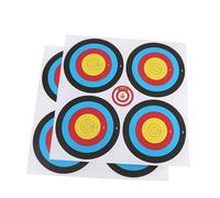 XUWEWI 20pcs Archery Target Paper Non-Reflective for Bow Arrow Practice Dart Flight Accessories pour L'entraînement Au Tir