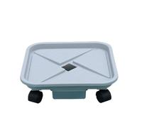 XUWEWI Soucoupes pour Plantes Plateau de Pot Fleurs avec Rouleau Roue Universel Mobile, Plateau for la Maison, Les Salons et Cours(32.7cm)