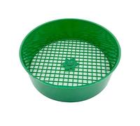 XUWEWI Tamis pour Sol Tamis de Jardin Rond Vert, énigme en Plastique, Pierre de Sable, Maille de semis, Outil de Jardin, écran de Jardinage du Sol, réseau de Culture de semis