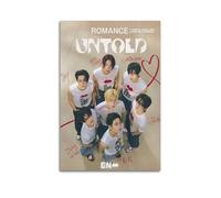 XUWSEWNE Enhypen Poster Romance Untod Vintage Wall Art 30x45cm Style Sans Cadre