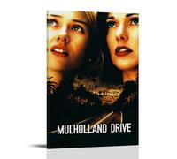XUWSEWNE Mulholland Drive Movie 2 affiches d'art mural vintage sur toile esthétique pour salon, chambre à coucher, 20 x 30 cm