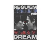 XUWSEWNE Requiem for A Dream 2000 (2) Affiches murales vintage sur toile - Poster esthétique - Peinture décorative pour salon, chambre à coucher - 20 x 30 cm - Style sans cadre