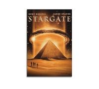 XUWSEWNE Stargate 1994 Poster mural vintage sur toile - Impression artistique de musique et de films - Peinture décorative pour salon, chambre à coucher - 20 x 30 cm - Style sans cadre