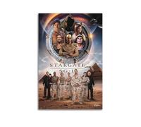 XUWSEWNE Stargate SG-1(2) Affiches d'art mural vintage sur toile - Poster esthétique avec musique et films - Peinture décorative pour salon, chambre à coucher - 30 x 45 cm - Style sans cadre