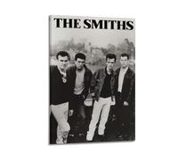 XUWSEWNE The Smiths Poster mural vintage sur toile - Impression artistique musicale et films - Peinture décorative pour salon, chambre à coucher - 40 x 60 cm - Style cadre