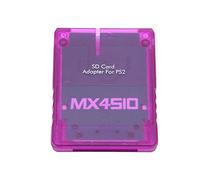 XUXHOU Adaptateur de Carte Mémoire Transparente -Plug and Play GameConsollener Front, pour OPL V 1.2.0 Beta 1832 F087FEB (Violet Transparent)