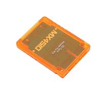 XUXHOU Adaptateur de Carte Mémoire Transparente -Plug and Play GameConsollener Front, pour OPL V 1.2.0 Beta 1832 F087FEB (Orange Transparent)