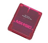 XUXHOU Adaptateur de Carte Mémoire Transparente -Plug and Play GameConsollener Front, pour OPL V 1.2.0 Beta 1832 F087FEB (Rouge Transparent)