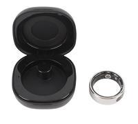 XUXHOU Anneau Intelligent, Tracker d'activité à Commande Tactile en Acier Inoxydable avec étanchéité à 50 M pour la de la santé Sportive, Le Comptage des (Taille 10 (ID 19,8 mm/0,78 Pouces C 62,1