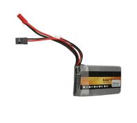 XUXHOU Batterie LiPo, 6,6 V 2500 MAh, Batterie Lithium-polymère Haute capacité pour Télécommande d'avion, avec Protection Contre Les Surcharges et Les Courts-Circuits