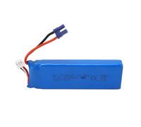 XUXHOU Batterie Lithium-ION 7,4 V 2700 MAh, Batterie LiPo Légère et Durable avec Fiche Banane, pour émetteurs RadioMaster TX16S TX18S