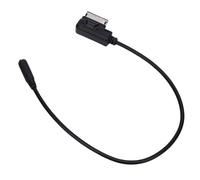 XUXHOU Câble d'interface Musicale AMI MMI, Adaptateur ABS pour Aux Femelle 3,5 Mm, Connecte GT Bentayga Flying Spur pour Appareils Audio Externes