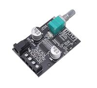 XUXHOU Carte Amplificateur Stéréo Bluetooth 5.0, Module Audio 2 Canaux avec Potentiomètre Rotatif et DC 5-24V, pour Système DIY et Home Cinéma