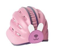 XUXHOU Casque bébé, Ajustable Respirant Soft Anti-Collision Protection Tête Tout-Petit avec Trous de Ventilation pour Ramper Marcher 0-48 Mois (Pink)
