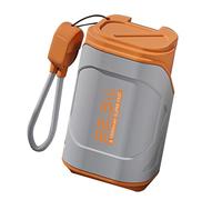 XUXHOU Chargeur Portatif Compact de Charge Rapide de Banque de Puissance de 10000mAh pour Le Double Mode de Voyage avec la Prise Secteur et Le Câble de Type C (Zone Grise)
