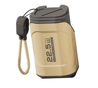 XUXHOU Chargeur Portatif Compact de Charge Rapide de Banque de Puissance de 10000mAh pour Le Double Mode de Voyage avec la Prise Secteur et Le Câble de Type C (Yellow)