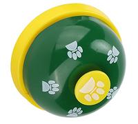 XUXHOU Cloche de Dressage pour Animaux de Compagnie, Cloche éducative Interactive pour Chien et Chat pour la Communication et Le Dressage, Plastique et Métal Durables, Diamètre 7 Cm, 1 Paquet (Fond