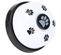 XUXHOU Cloche de Dressage pour Animaux de Compagnie, Cloche éducative Interactive pour Chien et Chat pour la Communication et Le Dressage, Plastique et Métal Durables, Diamètre 7 Cm, 1 Paquet (Fond