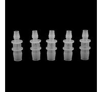 XUXHOU Connecteur Adaptateur D'aquarium en Plastique Durable, Connecteur à Diamètre Variable pour Tuyau D'aquarium, 5 Pièces 8mm/12mm, 5 Pièces 8mm/16mm (8 mm/16 mm interchangeables, par