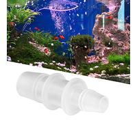 XUXHOU Connecteur Adaptateur D'aquarium en Plastique Durable, Connecteur à Diamètre Variable pour Tuyau D'aquarium, 5 Pièces 8mm/12mm, 5 Pièces 8mm/16mm (12 mm/16 mm interchangeables, 3 par