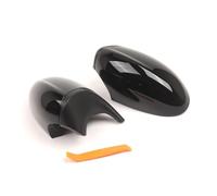 XUXHOU Couvercles de Rétroviseurs Latéraux en ABS, Style Course, Protection contre les Rayures et la Poussière, Installation Facile pour la Mise à Niveau de la Voiture